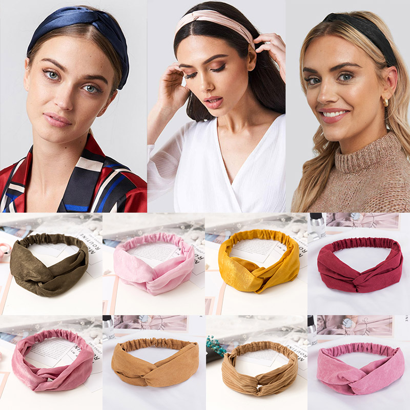 38 Colors Cross Top Knot Headband For Women Girl Hair Bands Solid Elastic Twist Headbands Fashion Cross Hair Accessories Turban 
38 Colors Cross Top Knot Headband For Women Girl Hair Bands Solid Elastic Twist Headbands Fashion Cross Hair Accessories Turban