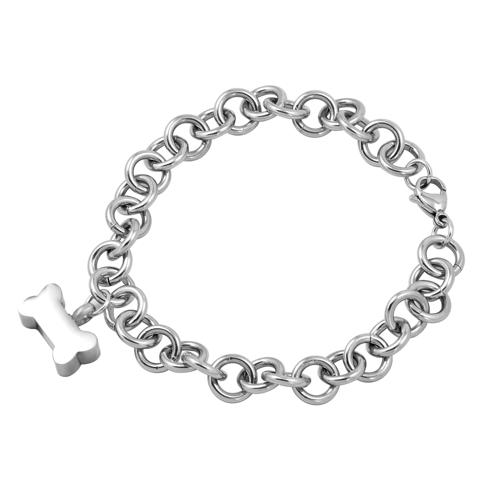 Free Engrave Dog Bone Mini Cremation Urn Bracelet Stainless Steel Cremation Jewelry Bangle For Ashes Memorial Locket
Free Engrave Dog Bone Mini Cremation Urn Bracelet Stainless Steel Cremation Jewelry Bangle For Ashes Memorial Locket