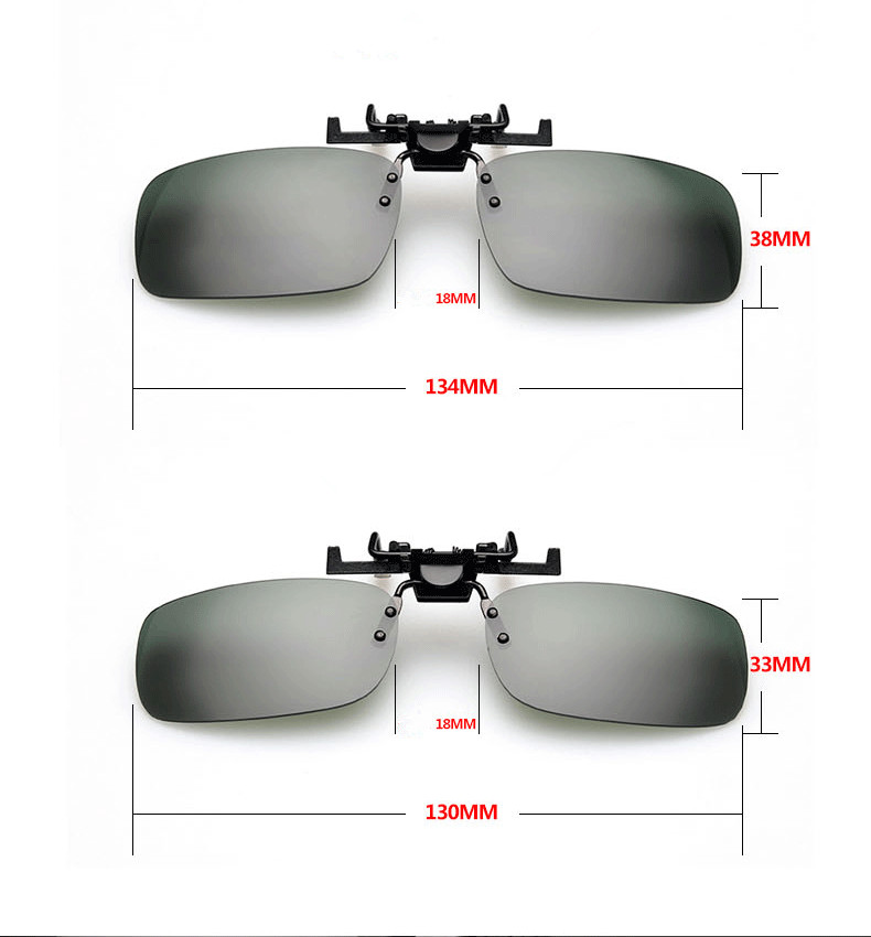 Wowforu Fashion New Polarized Mirrored UV400 Lens Clip-on Flip-up Night Vision Sunglasses Eyewear Fashion Polarized Mirrored Sunglasses Clip
Wowforu Fashion New Polarized Mirrored UV400 Lens Clip-on Flip-up Night Vision Sunglasses Eyewear Fashion Polarized Mirrored Sunglasses Clip