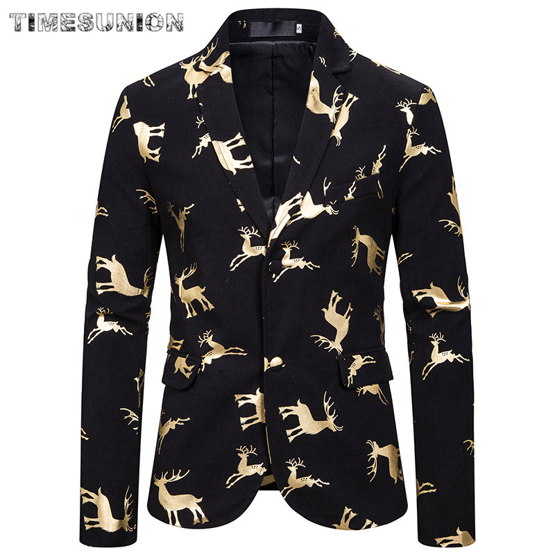 Fashion Fawn Bronzing Pattern Mens Print Blazer Jacket Autumn Colorful Fancy Man Blazer Party Prom Wedding Blazers, Gold
Fashion Fawn Bronzing Pattern Mens Print Blazer Jacket Autumn Colorful Fancy Man Blazer Party Prom Wedding Blazers, Gold