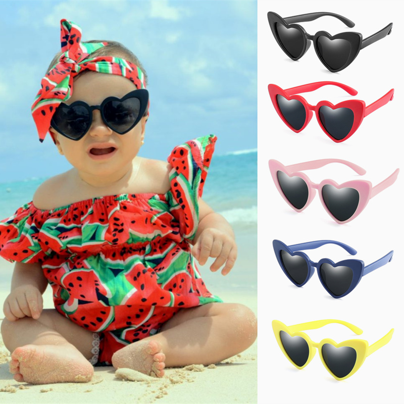New Children TR90 LOVE Heart Sunglasses Kids Polarized Sun Glasses Boys Girls Glasses Baby Flexible Safety Frame Eyewear
New Children TR90 LOVE Heart Sunglasses Kids Polarized Sun Glasses Boys Girls Glasses Baby Flexible Safety Frame Eyewear
