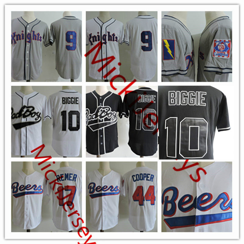 #9 ROY HOBBS NEW YORK KNIGHTS THE NATURAL Baseball Jersey Doug Remer Joe Cooper BASEketball Beers Jersey 10 Biggie Bad Boy BASEBALL JERSEY, 17 doug remer
#9 ROY HOBBS NEW YORK KNIGHTS THE NATURAL Baseball Jersey Doug Remer Joe Cooper BASEketball Beers Jersey 10 Biggie Bad Boy BASEBALL JERSEY, 17 doug remer