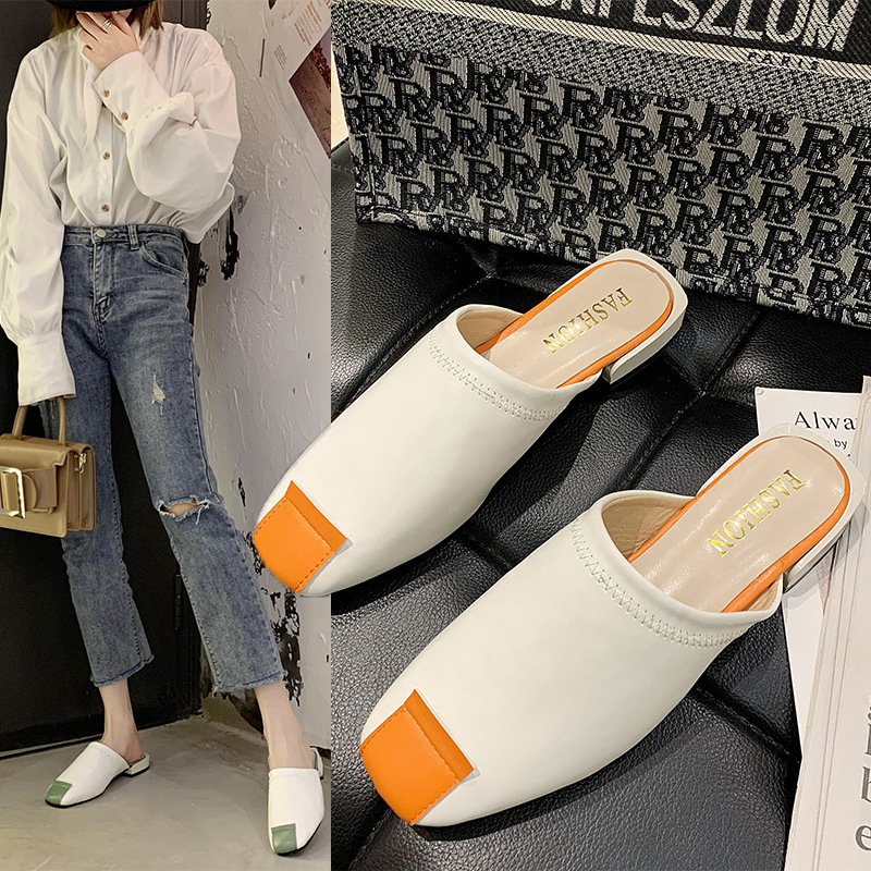 2020 New Women Shoes Woman Mules Square Cover Toe Square Low Heels Patchwork Sewing Sexy Ladies Shoes Female Slippers Slides, Green
2020 New Women Shoes Woman Mules Square Cover Toe Square Low Heels Patchwork Sewing Sexy Ladies Shoes Female Slippers Slides, Green