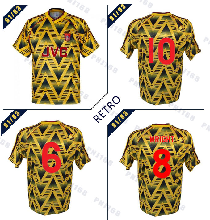 Andy Cole Ian Wright Tony Adams 1991 1993 retro soccer jersey Lee Dixon Kevin Campbell Alan Smith classic vintage football shirt
Andy Cole Ian Wright Tony Adams 1991 1993 retro soccer jersey Lee Dixon Kevin Campbell Alan Smith classic vintage football shirt