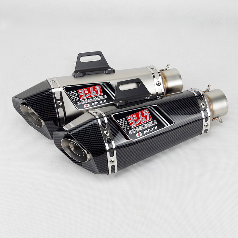 motorcycle exhaust 51mm inlet Universal yoshimura muffler for FZ1 R6 R15 R3 ZX6R ZX10 1000 CBR1000 GSXR1000 650 K7 K8 K11
motorcycle exhaust 51mm inlet Universal yoshimura muffler for FZ1 R6 R15 R3 ZX6R ZX10 1000 CBR1000 GSXR1000 650 K7 K8 K11
