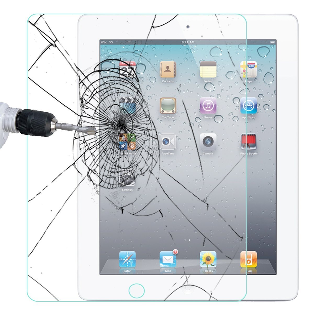 Glass Screen Protector for iPad 2 3 4 Premium Tempered Glass Film for iPad Air 2 Pro 9.7 Inch 0.4mm
Glass Screen Protector for iPad 2 3 4 Premium Tempered Glass Film for iPad Air 2 Pro 9.7 Inch 0.4mm