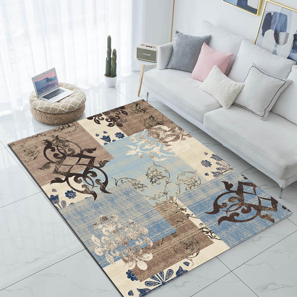 Else Blue Brown Beige Patchwork Vintage Ethnic 3d Print Non Slip Microfiber Living Room Modern Carpet Washable Area Rug Mat, As pic
Else Blue Brown Beige Patchwork Vintage Ethnic 3d Print Non Slip Microfiber Living Room Modern Carpet Washable Area Rug Mat, As pic