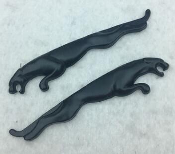 2019 1 Pair 3D Alloy Metal Side Door Trunk Emblem Decal Car Styling Rear Badge Sticker for Jaguar X S F type XK XJL