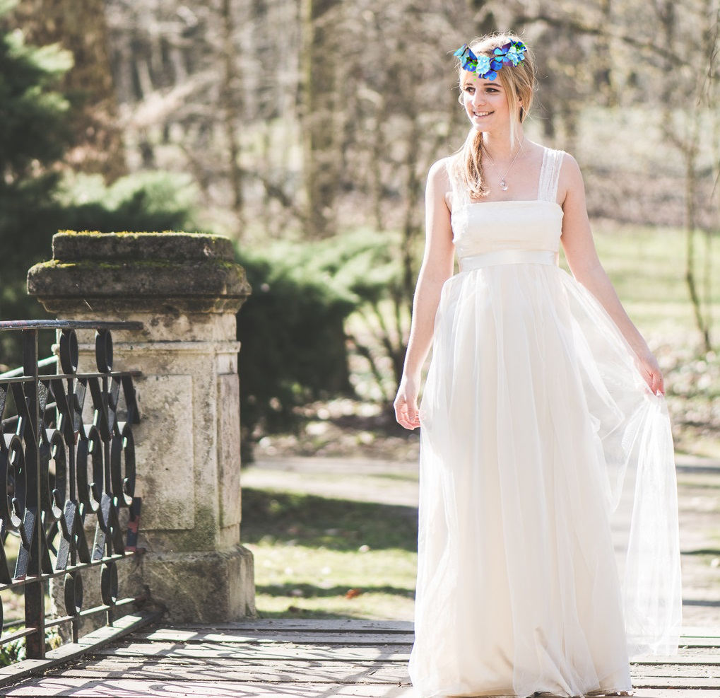 navy bule butterflies and blue flowers crown wedding hair accessories wedding accessories bridal headband headpiece for women or ladies