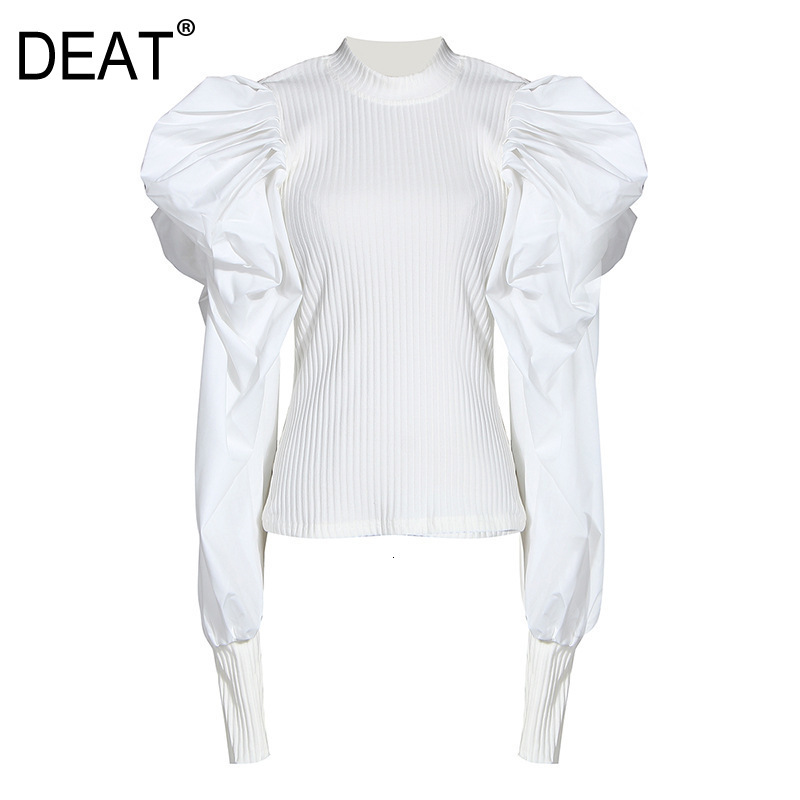 DEAT 2020 Autumn And Winter New Products Fashion Solid Color Puff Sleeve Round Neck Pullover Wild Knit sweater Female PB021, Black
DEAT 2020 Autumn And Winter New Products Fashion Solid Color Puff Sleeve Round Neck Pullover Wild Knit sweater Female PB021, Black