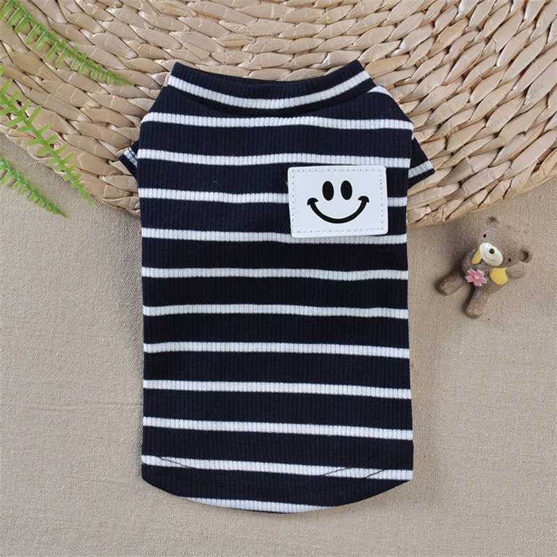 Spring Summer Dog Clothes Striped Vest Skirt Cat Clothes Puppy Clothing Chihuahua Poodle Yorkie Costume Pet Clothing Ropa Perro, Navy blue t-shirt
Spring Summer Dog Clothes Striped Vest Skirt Cat Clothes Puppy Clothing Chihuahua Poodle Yorkie Costume Pet Clothing Ropa Perro, Navy blue t-shirt