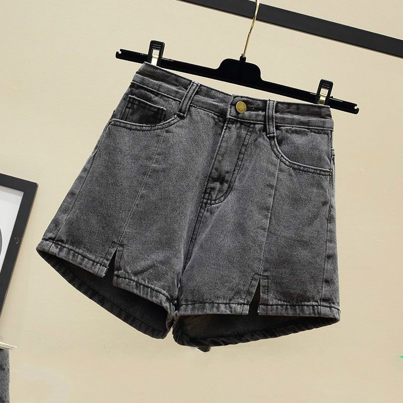 2020 New Summer Women Classic High Waist Denim Shorts Female Vintage Washed Wide Leg Plus Size 100kg Wear Loose Jeans Shorts T83, Black
2020 New Summer Women Classic High Waist Denim Shorts Female Vintage Washed Wide Leg Plus Size 100kg Wear Loose Jeans Shorts T83, Black