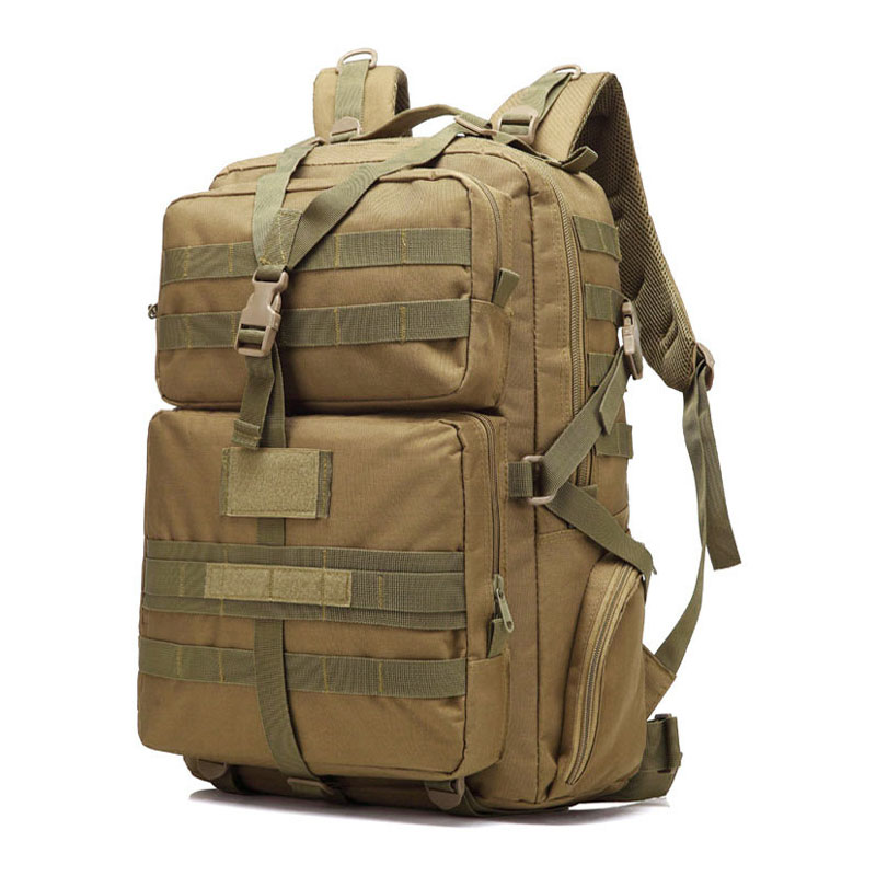 Tactical Rucksacks Sports Camping Hiking Trekking Fishing Hunting Bags Nylon Waterproof Outdoor MOLLE Backpacks, Khaki
Tactical Rucksacks Sports Camping Hiking Trekking Fishing Hunting Bags Nylon Waterproof Outdoor MOLLE Backpacks, Khaki