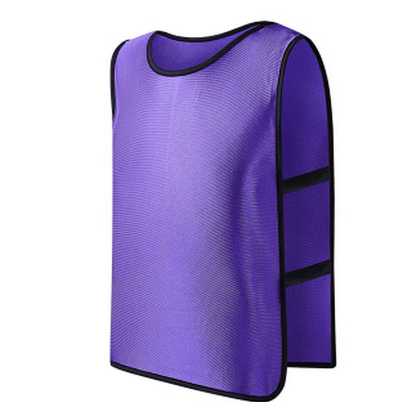 Team Football Soccer Training Adults Pinnies Jerseys Scrimmage Vest Plus Size