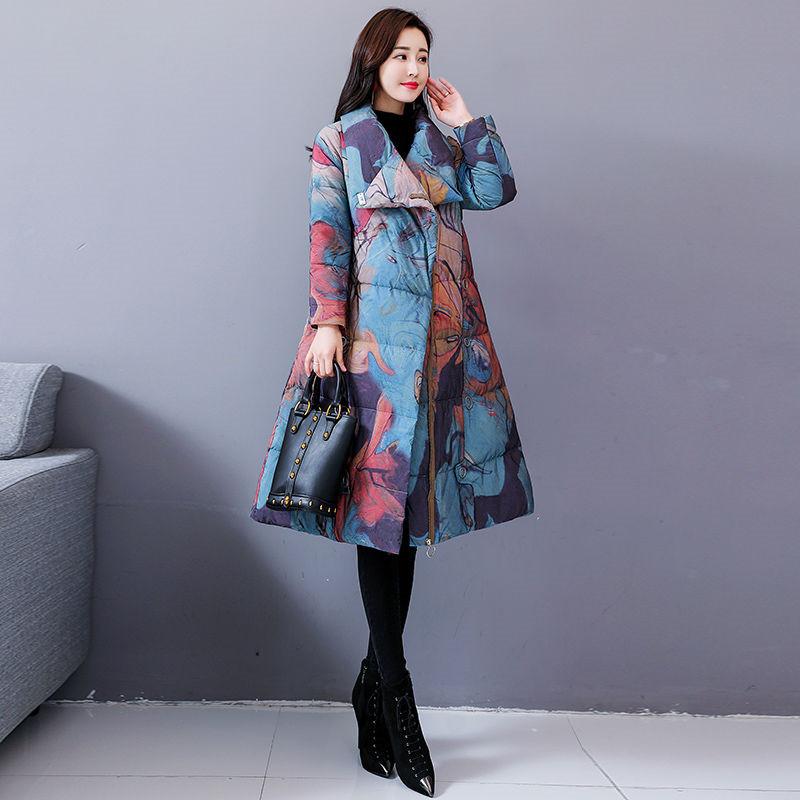 Women Winter Printed Down jacket Coat Female Loose Down Cotton Padded Jacket Lady Thicken Warm Outwear Parkas Plus Size 4XL V337, As pic
Women Winter Printed Down jacket Coat Female Loose Down Cotton Padded Jacket Lady Thicken Warm Outwear Parkas Plus Size 4XL V337, As pic