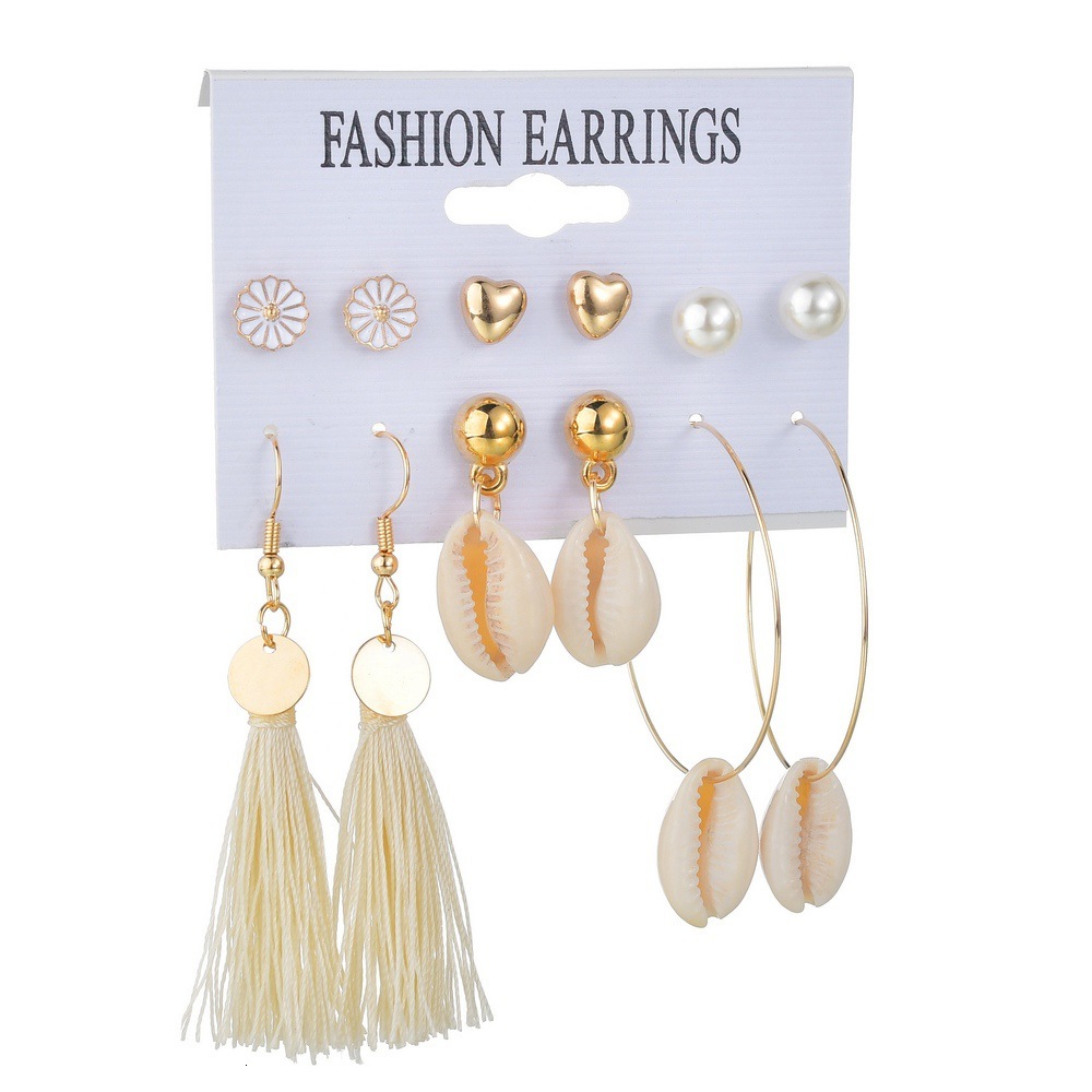 Earring Product Originality Flower Love Shell Pendeloque Cut Earrings Suit 6 Yes Dress Shell Jewelry
Earring Product Originality Flower Love Shell Pendeloque Cut Earrings Suit 6 Yes Dress Shell Jewelry