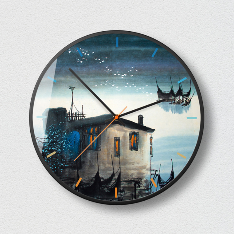 Chinese Building 12 Inch Gold Wall Clock Modern Round Clock Metal Wall Mute Quartz Home Decorate For Living Room
Chinese Building 12 Inch Gold Wall Clock Modern Round Clock Metal Wall Mute Quartz Home Decorate For Living Room