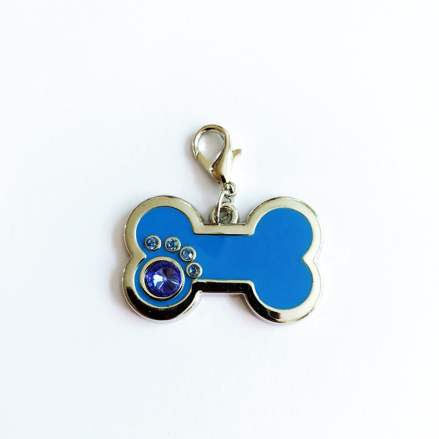 Keyring Key Chain Dog Bone Dog Paw Design Keychain Pendant Ring Holder New Fashion Pet Collars Charms Accessories for Dog Lovers Gifts