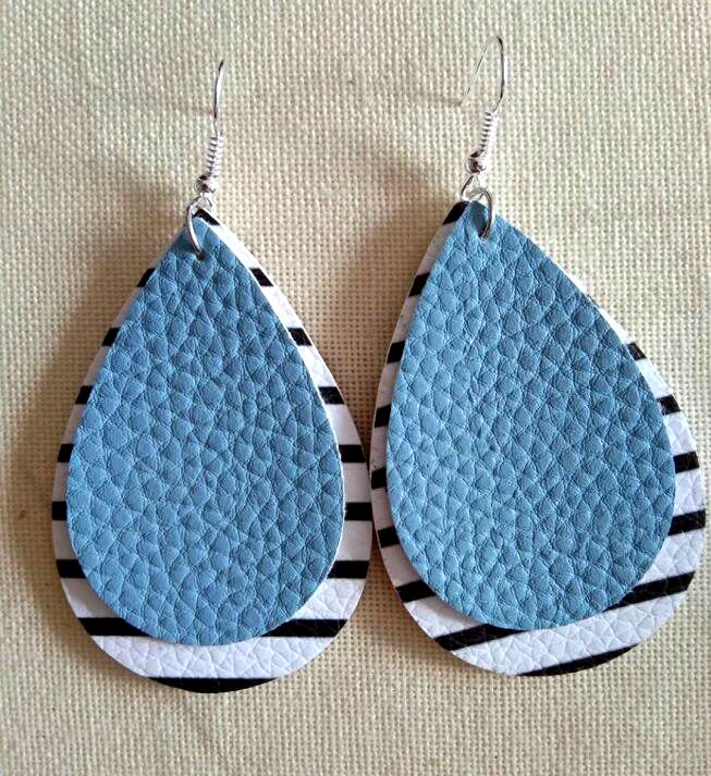 Sequins Teardrop Le… - image