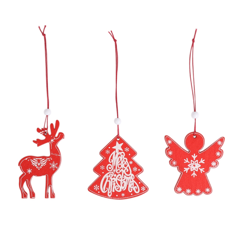 6PCS Christmas Red Unique Ornaments Set DIY Christmas Tree Decoration Wooden Hanging Decoration Festive Party Xmas Supplies
6PCS Christmas Red Unique Ornaments Set DIY Christmas Tree Decoration Wooden Hanging Decoration Festive Party Xmas Supplies