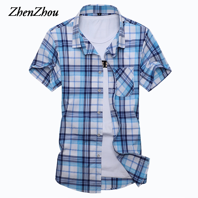 Plaid Shirt Men Long Sleeve Slim Fit White M-5XL 100% Cotton Dress Shirts Male Clothes Social Vintage Summer Casual Shirts Men, Blue
Plaid Shirt Men Long Sleeve Slim Fit White M-5XL 100% Cotton Dress Shirts Male Clothes Social Vintage Summer Casual Shirts Men, Blue