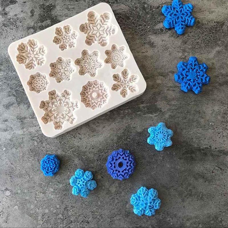Forms DIY Silicone Baking Cake Molds Christmas Xmas Snowflake Shape Cake Mold Tools Kitchen Baking Scraper 1pc
Forms DIY Silicone Baking Cake Molds Christmas Xmas Snowflake Shape Cake Mold Tools Kitchen Baking Scraper 1pc