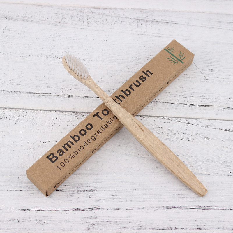 Wooden Toothbrush Environmental Protection Natural Bamboo Toothbrush Oral Care Soft Bristle For Home or hotel With Box Free Shipping