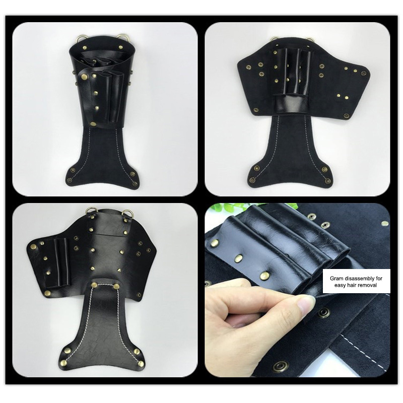 Professional Barber Shears Holster Scissor Holder Pouch Hair Dressres Bag With Belt For Hairdressers, Salon Hair Stylist Barber T190706