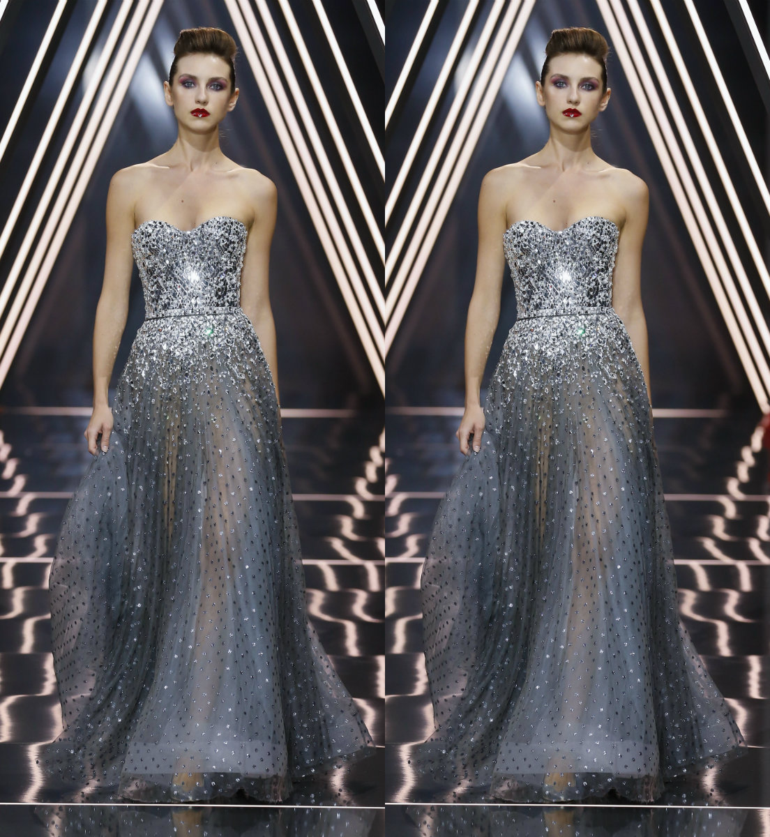 Zuhair Murad 2019 Prom Dresses Sweetheart Lace Crystal Sequins A Line Floor Length Evening Dress Custom Made Special Occasion Gowns, Chocolate
Zuhair Murad 2019 Prom Dresses Sweetheart Lace Crystal Sequins A Line Floor Length Evening Dress Custom Made Special Occasion Gowns, Chocolate