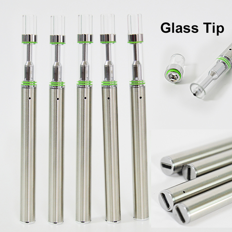 Disposable Vape Pen D1S with Bottom USB Plug E-cigarettes Thick Oil Cartridges Rechargeable 320mAh Battery Ceramic Coil Glass tip Vaporizer
Disposable Vape Pen D1S with Bottom USB Plug E-cigarettes Thick Oil Cartridges Rechargeable 320mAh Battery Ceramic Coil Glass tip Vaporizer