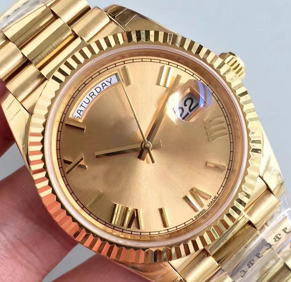 41mm classic mechanical automatic men's watch stainless steel presidential calendar master Leisure Business Watch
41mm classic mechanical automatic men's watch stainless steel presidential calendar master Leisure Business Watch