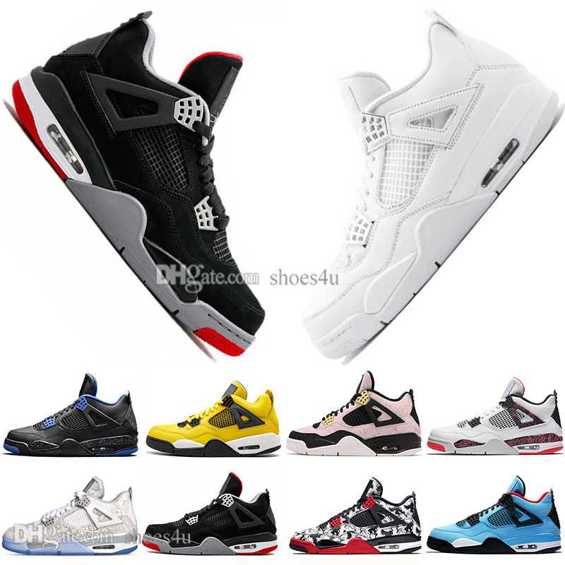 Top 2019 Newest Bred 4 4s What The Cactus Jack Laser Wings Mens Basketball Shoes Denim Blue Pale Citron Men Sports Designer Sneakers 36-47, #18
Top 2019 Newest Bred 4 4s What The Cactus Jack Laser Wings Mens Basketball Shoes Denim Blue Pale Citron Men Sports Designer Sneakers 36-47, #18