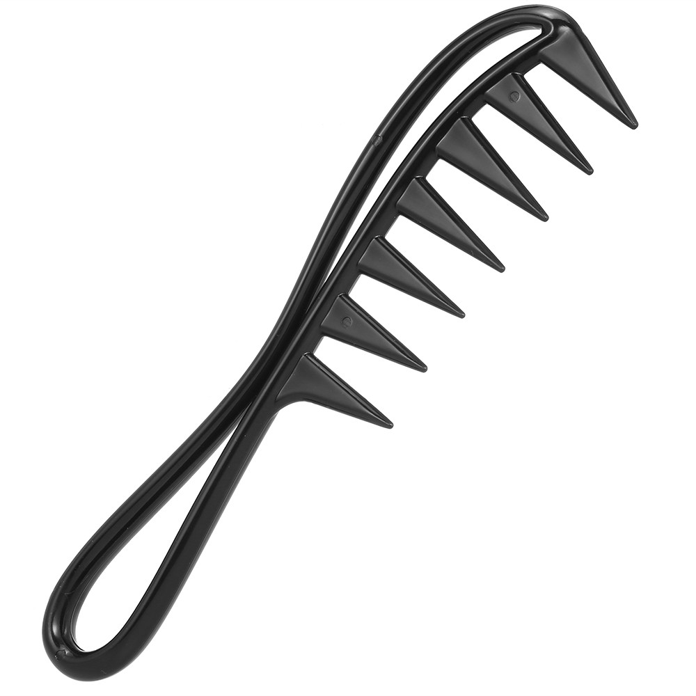 Women Hair Comb Detangling Wide Teeth Hair Brush Hairstyle Wavy Long Curly Hairbrush