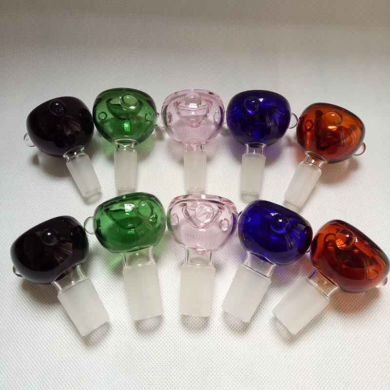 Round Glass Bowl with Hand Dot Nail 14mm 18mm male 5 color can choose for Glass bongs Water Smoking Pipes Ash Catcher Bubbler Tools
Round Glass Bowl with Hand Dot Nail 14mm 18mm male 5 color can choose for Glass bongs Water Smoking Pipes Ash Catcher Bubbler Tools