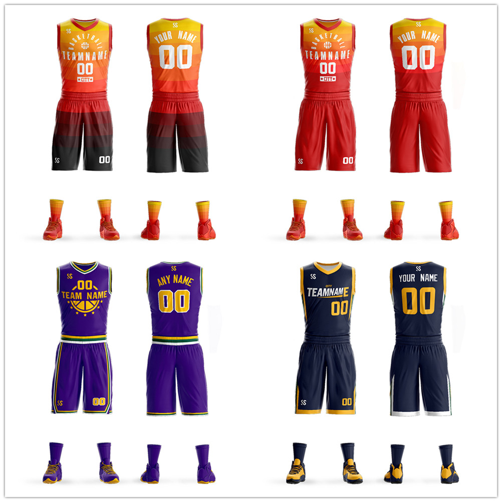 Custom Men Kids Basketball Set Uniforms kits college Basketball Jerseys Sports Suits DIY Customized Training suits, As pic
Custom Men Kids Basketball Set Uniforms kits college Basketball Jerseys Sports Suits DIY Customized Training suits, As pic