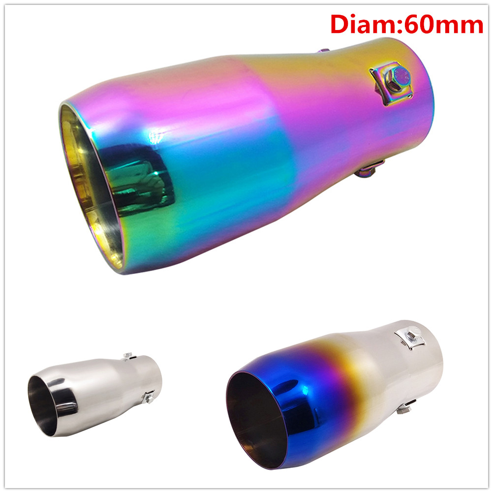 60mm Exhause Pipe Stainless Steel Modified Rear Tail Throat Exhaust Systems Mufflers For Jimny M4 M2 Benni Yaris Qiubit
60mm Exhause Pipe Stainless Steel Modified Rear Tail Throat Exhaust Systems Mufflers For Jimny M4 M2 Benni Yaris Qiubit