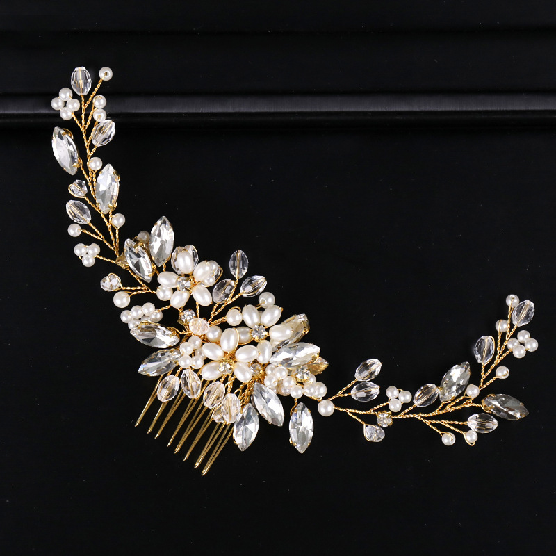 Handmade Bridal Hair Comb Jewlery Wedding Hair Accessories Headwear Headbands Dropshipping
Handmade Bridal Hair Comb Jewlery Wedding Hair Accessories Headwear Headbands Dropshipping