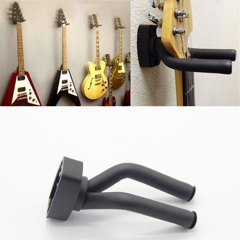 Black Guitar Hanger Hook Holder Wall Mount Stand Rack Bracket Display Strong Fixed Wall Guitar Bass Screws Accessories
Black Guitar Hanger Hook Holder Wall Mount Stand Rack Bracket Display Strong Fixed Wall Guitar Bass Screws Accessories