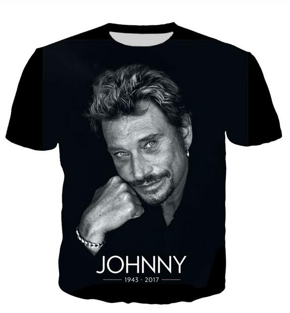 Newest Fashion Mens/Womans johnny hallyday Summer Style Tees 3D Print Casual T-Shirt Tops Plus Size BB088, White;black
Newest Fashion Mens/Womans johnny hallyday Summer Style Tees 3D Print Casual T-Shirt Tops Plus Size BB088, White;black