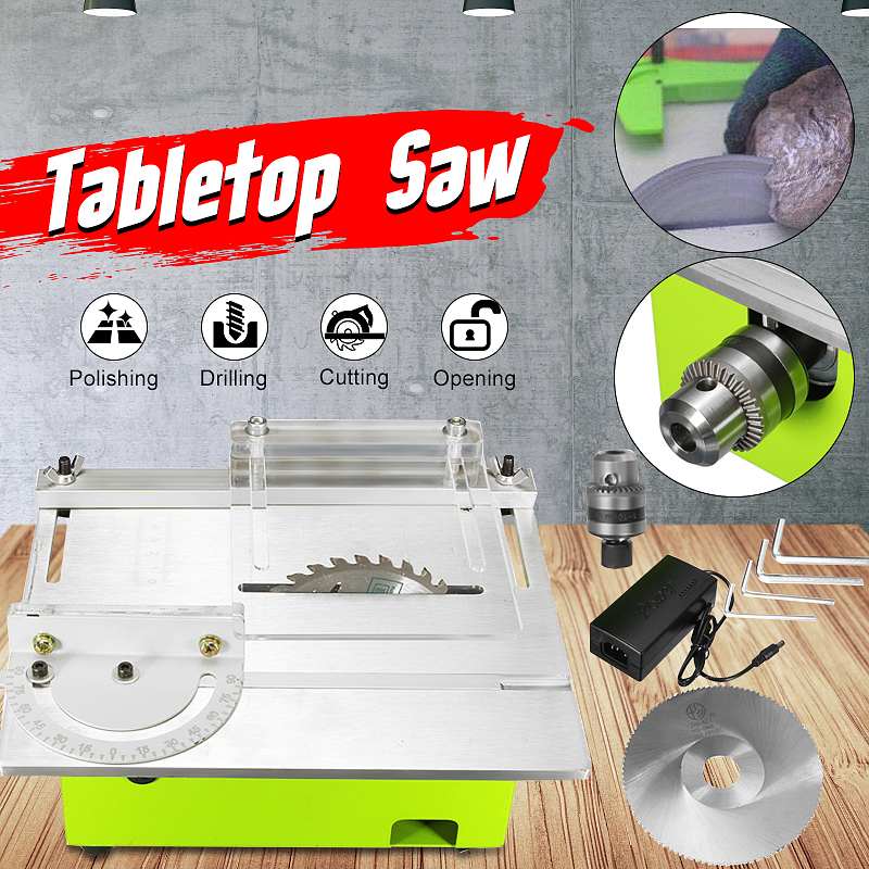 Mini Table Saw Blade Handmade Woodworking Bench Lathe Electric Cutting Grinding Polishing Carving Machine DC 12V 24V
Mini Table Saw Blade Handmade Woodworking Bench Lathe Electric Cutting Grinding Polishing Carving Machine DC 12V 24V