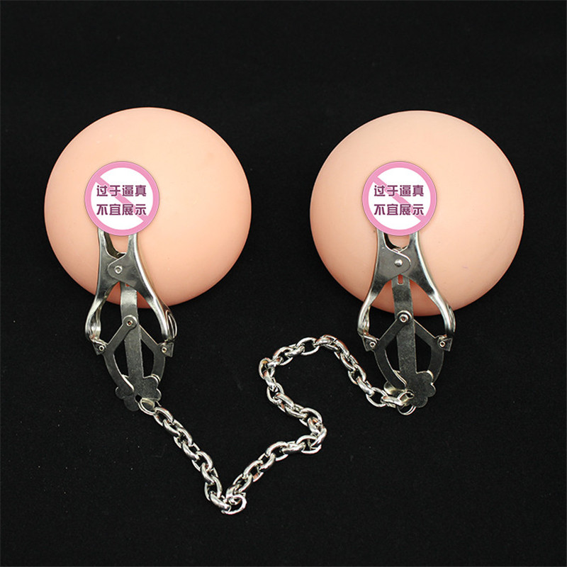 Butterfly Bosom Nipple Clamps quality metal bdsm toys chain nipple sucker sex toys for women adult sex products shop