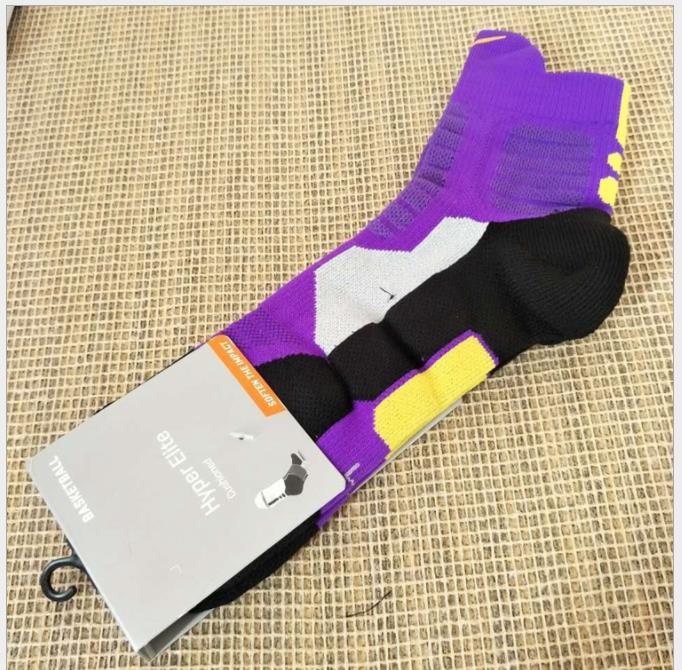 Elite Towel Bottom Sports Socks Mid-barrel towel stockings