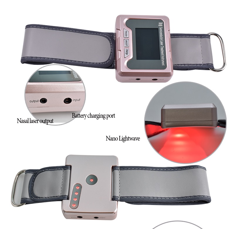 Laser Therapy Home wrist type laser watch Low frequency high blood pressure high blood fat high blood sugar diabetes therapy
Laser Therapy Home wrist type laser watch Low frequency high blood pressure high blood fat high blood sugar diabetes therapy