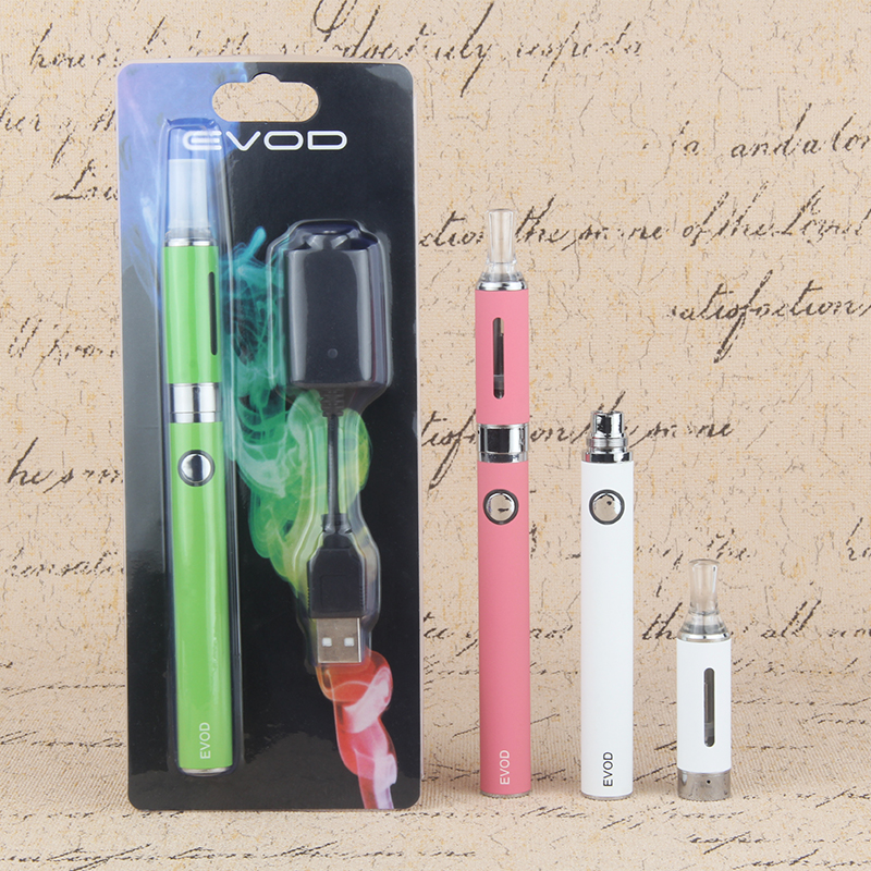 E Cigarette Vaping EVOD MT3 650mAh 900mAh 1100mAh eVod USB Charger Blister Pack E-Cigarette Starter Kit eGo MT3 Tank Atomizer, Multi
E Cigarette Vaping EVOD MT3 650mAh 900mAh 1100mAh eVod USB Charger Blister Pack E-Cigarette Starter Kit eGo MT3 Tank Atomizer, Multi