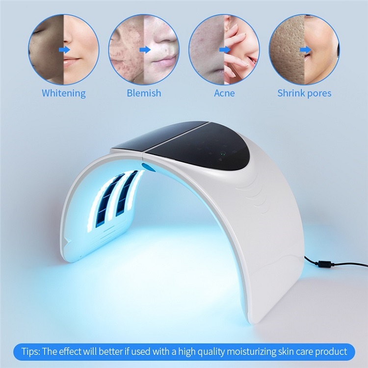 Professional-Grade Light Therapy 7 colors Photon Machine Skin Facial Care Rejuvenation Photon Treatment Salon Spa Beauty Equipment