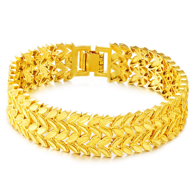 Liffly Fashion 24k Gold Bracelet for Women Jewelry Charm Bridal Wedding Anniversary Party Fine Big Bracelets Gift V191220
Liffly Fashion 24k Gold Bracelet for Women Jewelry Charm Bridal Wedding Anniversary Party Fine Big Bracelets Gift V191220
