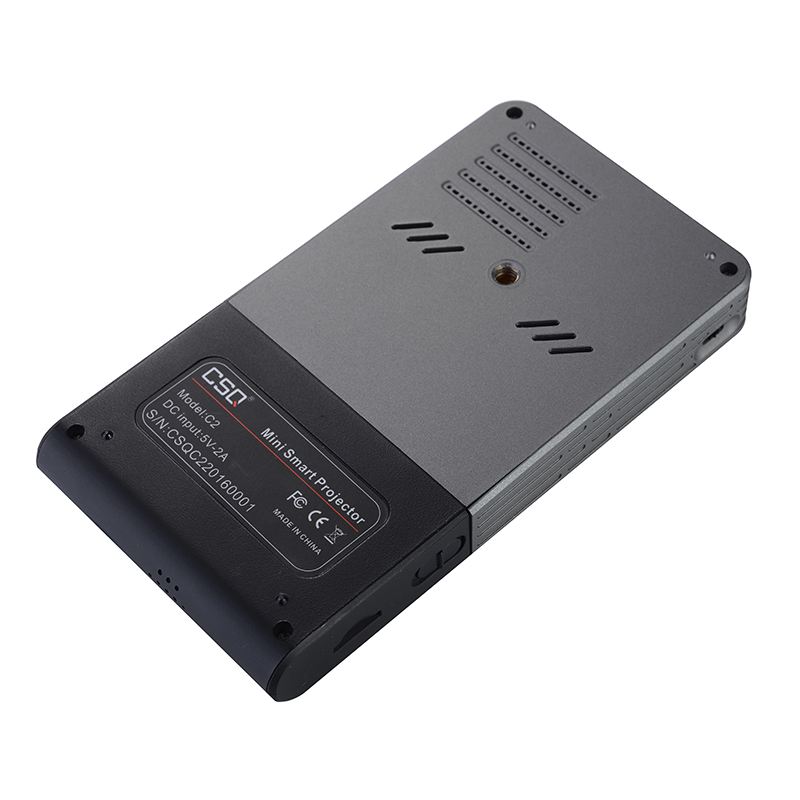Raypodo Android 7.1 mini projector high definition for home entertainment and business using