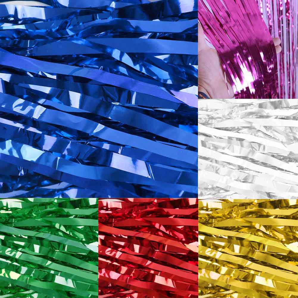Metallic Foil Fringe Door Rain Curtains Party Christmas Wedding Photo Booth Props Marriage Gathering Backdrop Decoration, Bl
Metallic Foil Fringe Door Rain Curtains Party Christmas Wedding Photo Booth Props Marriage Gathering Backdrop Decoration, Bl