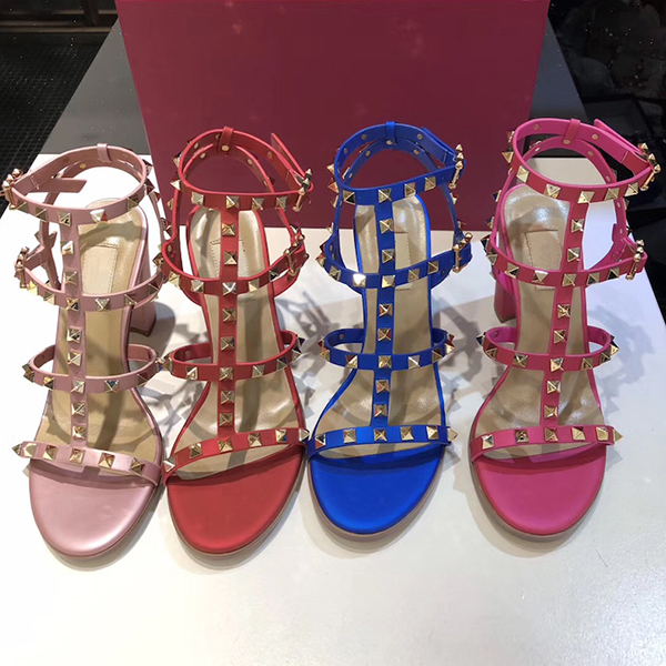 Newest brand designer women Stud Sandals Women Leather High Heels platform sandals Sexy High Heels 6.5cm 9.5cm Fashion rivets shoes NO22, Color 3
Newest brand designer women Stud Sandals Women Leather High Heels platform sandals Sexy High Heels 6.5cm 9.5cm Fashion rivets shoes NO22, Color 3