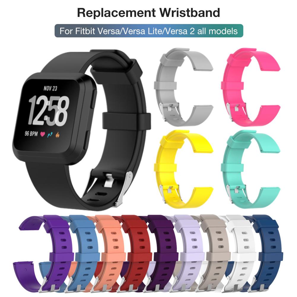 Replacement Watch Band Soft Silicone Watch Strap Accessories For Fitbit Versa/Versa Lite/Versa 2 Smart Band Accessories
Replacement Watch Band Soft Silicone Watch Strap Accessories For Fitbit Versa/Versa Lite/Versa 2 Smart Band Accessories